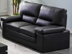 Driezits- En Tweezitsbank Van Buffelleer Mimas - Zwart-Vente-unique Best