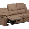 Driezits Relaxbank Microvezel Hernani - Taupe-Vente-unique Hot