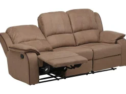 Driezits Relaxbank Microvezel Hernani - Taupe-Vente-unique Hot