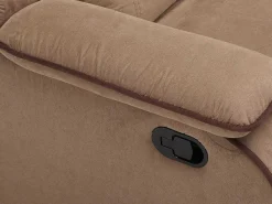 Driezits Relaxbank Microvezel Hernani - Taupe-Vente-unique Hot