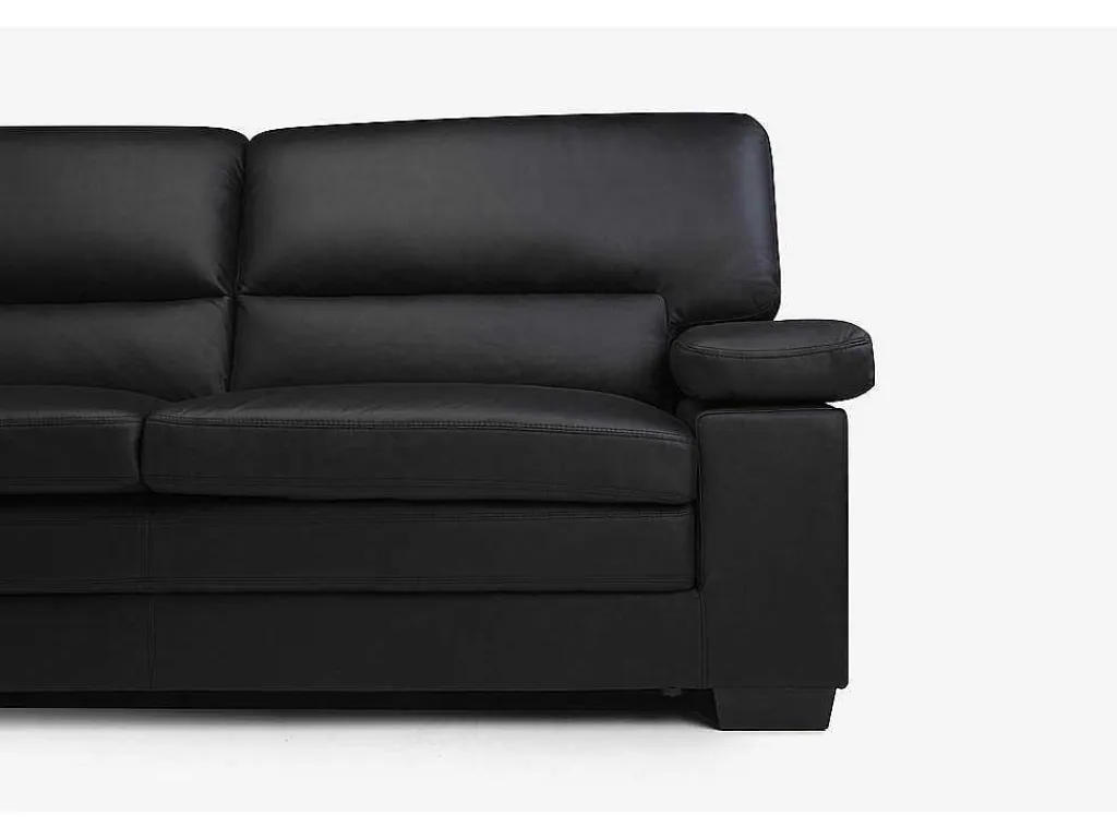 Driezitsbank Van Buffelleer Mimas - Zwart-Vente-unique Hot