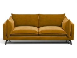 Driezitsbank Van Fluweel Kestrel - Mosterdgeel - Van-PASCAL MORABITO Online