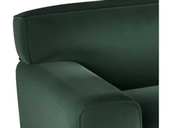 Driezitsbank Van Groen Velours Otrano-Vente-unique Discount