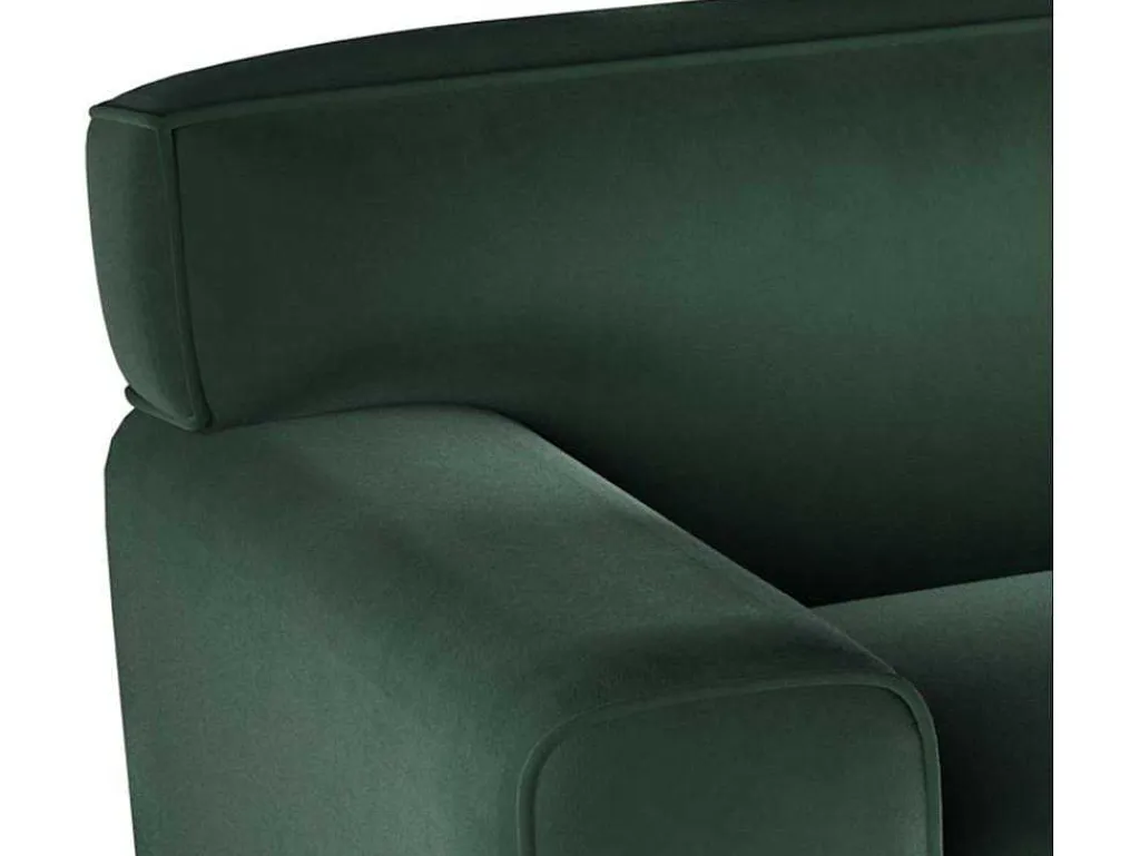 Driezitsbank Van Groen Velours Otrano-Vente-unique Discount
