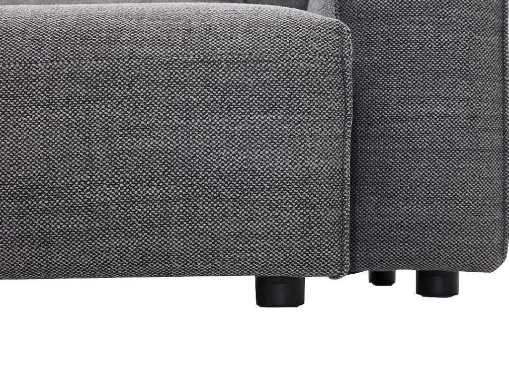 Driezitsbank Van Stof - Grijs - Magali-Vente-unique Sale