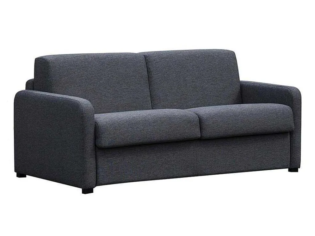 Driezits-Expressbedbank Van Stof Tomaka - Antraciet-Vente-unique Outlet