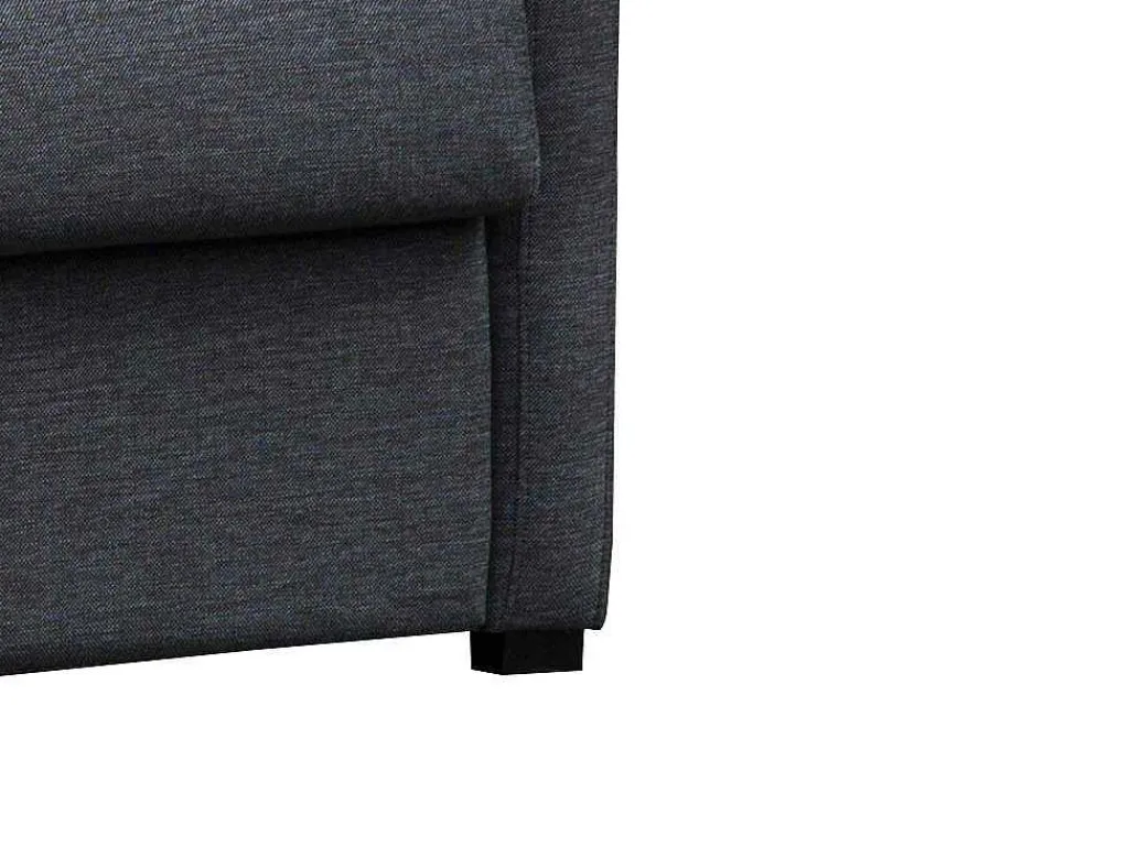 Driezits-Expressbedbank Van Stof Tomaka - Antraciet-Vente-unique Outlet