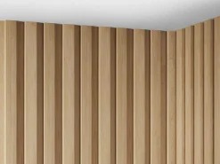 3D-Wandpaneel - 2,83 M - Natuurlijke Houtkleur - Set Van 8 - Flint-Vente-unique Outlet