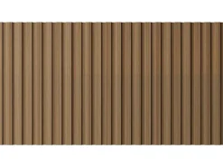 3D-Wandpaneel - 3,71 M - Natuurlijke Houtkleur - Set Van 8 - Tatiana-Vente-unique Clearance