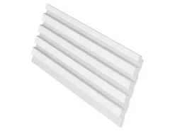 3D-Wandpaneel - 3,71 M - Wit - Set Van 8 - Tatiana-Vente-unique Discount