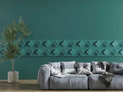 3D-Wandpaneel Om Te Beschilderen - Set Van 3M - Set Van 12 Stuks - Malton-Vente-unique Outlet
