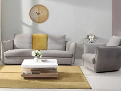 Eigentijdse Wandklok Bossifa - D. 40 Cm - Natuurlijke Kleur-OZAIA