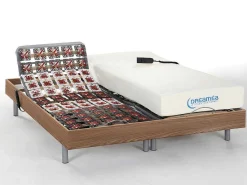 Elektrisch Bed Bedbodem En Matras Contactplaatjes Vormgeheugen Hesiode Iii Van - Okin Motoren - Eikenhout - 2 X 80 X 200 Cm-DREAMEA Sale
