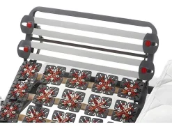 Elektrisch Bed Bedbodem En Matras Lattenbodem En Contactplaatjes - Pandora Ii Van - Motor Okin - Wit - 2X80X200 Cm-DREAMEA Hot