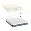 Elektrische Bed - Bedbodem En Matras - Met Vormgeheugen Jimbaran Ii Van - Motor Okin - 140 X 200 Cm-DREAMEA
