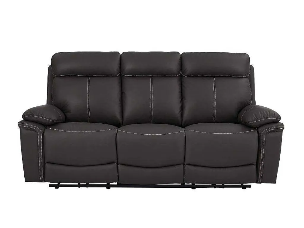Elektrische Driezits Relaxbank Van Leer Isiris - Bruin-Vente-unique Hot