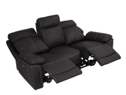 Elektrische Driezits Relaxbank Van Leer Isiris - Bruin-Vente-unique Hot