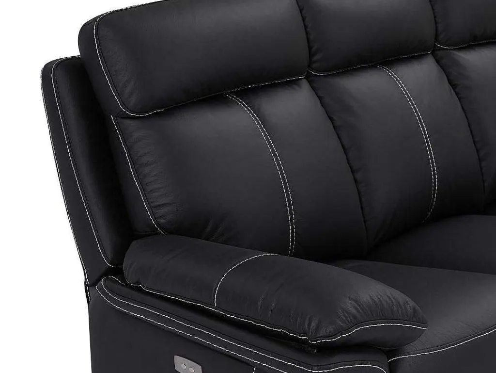 Elektrische Driezits Relaxbank Van Leer Isiris - Zwart-Vente-unique Online