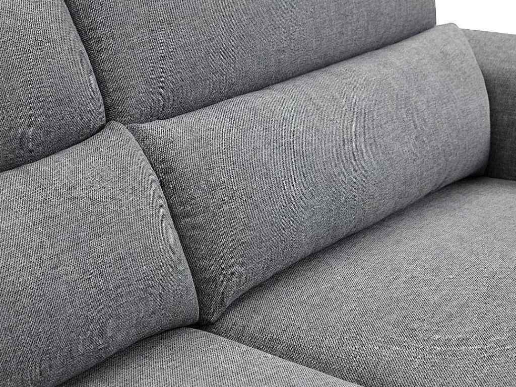 Elektrische Driezits Relaxbank Macari - Stof - Grijs-Vente-unique Hot