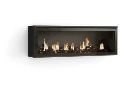 Elektrische Haard Led , 107X38X25Cm, Woonkamer - Eetkamer, Elektrische Haard, Zwart-Skraut Home Sale