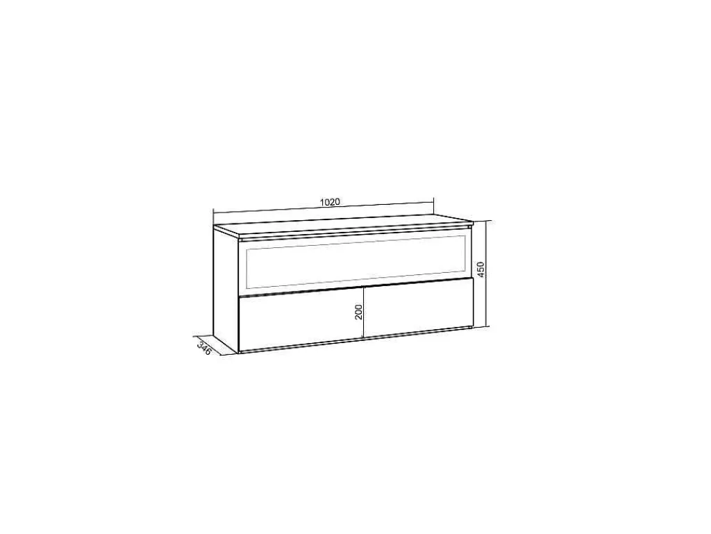 Elektrische Haard Led , 102X45X35Cm, 1 Opening, 1 Deur, Elektrische Haard, Hangend, Eiken/Zwart-Skraut Home Clearance
