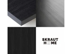 Elektrische Haard Led , 102X45X35Cm, 1 Opening, 1 Deur, Elektrische Haard, Hangend, Zwart-Skraut Home Sale