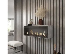 Elektrische Haard Led , 107X38X25Cm, Woonkamer - Eetkamer, Elektrische Haard, Cement-Skraut Home Online