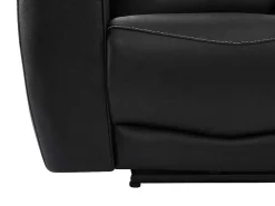 Elektrische Relax-Fauteuil Van Zwart Vaarsleer Damon-Vente-unique Online