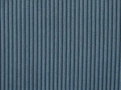 Elektrische Relaxfauteuil Met Bekleding In Blauw Ribfluweel Amelio-Vente-unique Clearance