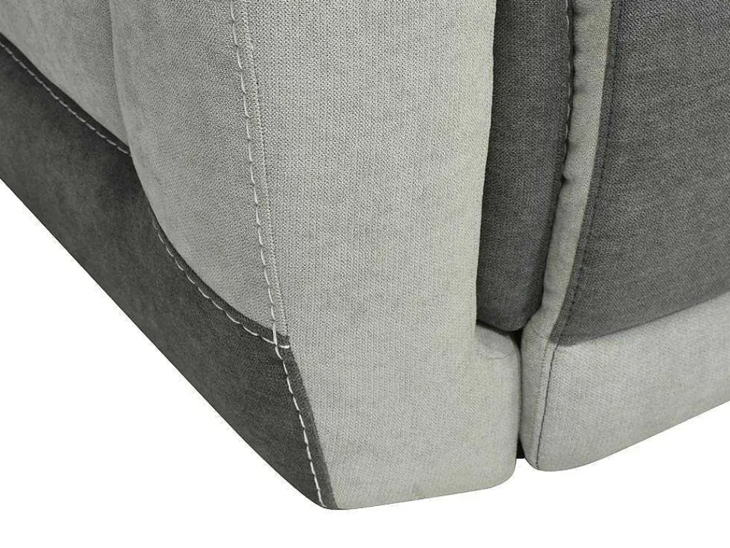 Elektrische Relaxfauteuil In Donkergrijze Stof Orietto-Vente-unique Hot