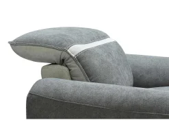 Elektrische Relaxfauteuil In Donkergrijze Stof Orietto-Vente-unique Hot
