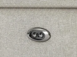 Elektrische Relax-Zitbank Met 3 Plaatsen In Beige Stof Macari-Vente-unique Outlet
