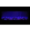 Elektrische Sfeerhaard Lalita - L110 X D14 X H49 Cm - Zwart-FLAMATECH Online