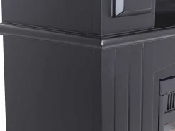 Elektrische Sfeerhaard Lopevi - L99 X D25 X H82,5 Cm - Zwart-FLAMATECH Best