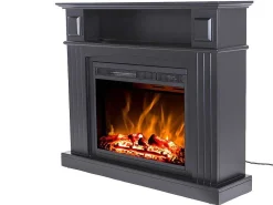 Elektrische Sfeerhaard Lopevi - L99 X D25 X H82,5 Cm - Zwart-FLAMATECH Best