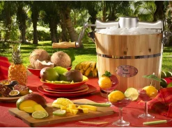 Elektrische Sorbetmaker Givreto Van Hout 5.5L-Vente-unique Discount