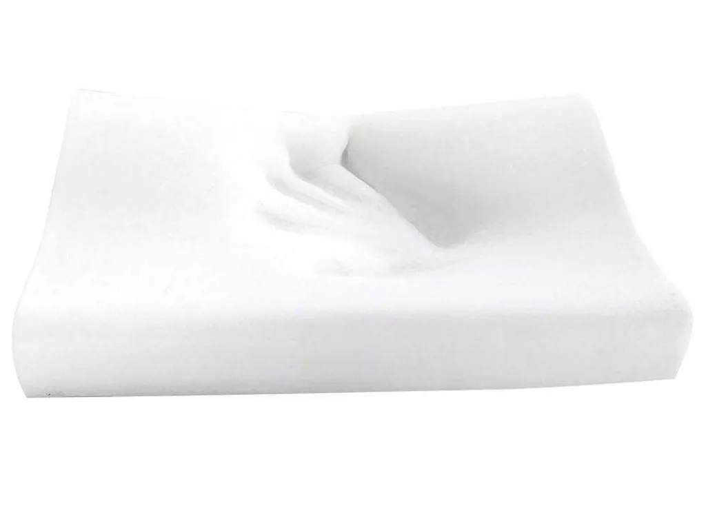 Ergonomisch Hoofdkussen Met Vormgeheugen 50 X 30 Cm Sleepy Van - Wit-DREAMEA New