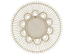 Etnische Spiegel Van Rotan Lumpur - D70 Cm-OZAIA New