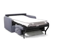 Express-Converteerbare Fauteuil In Stof Nadoa - Bed 100Cm - Lichtgrijs-Vente-unique Clearance