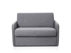 Express-Converteerbare Fauteuil In Stof Nadoa - Bed 100Cm - Lichtgrijs-Vente-unique Clearance