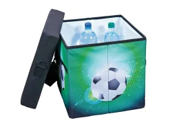 Fabo Opbergdozen Koeltas, Kruk, Draagriem, Zwart, Wit, Groen.-Vente-unique New