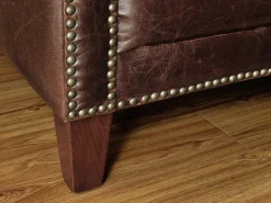 Fauteuil Cassandra Van Lived-In Leer - Bruin-LINEA SOFA Clearance