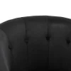 Fauteuil Met Armleuningen Fakart - 100% Polyester - Zwart-Vente-unique