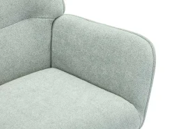 Fauteuil Van Blauwgroene Stof Osimo-Vente-unique Outlet