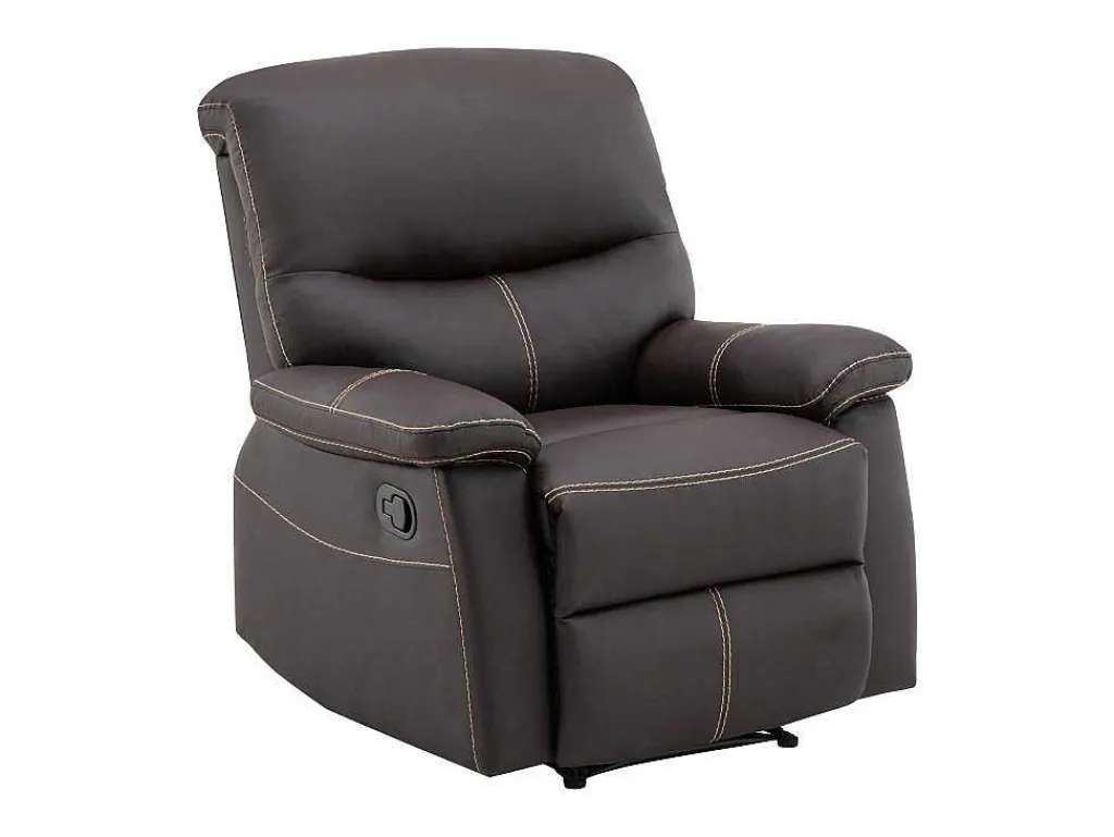 Fauteuil Van Bruine Kunstleer Canby-Vente-unique Online