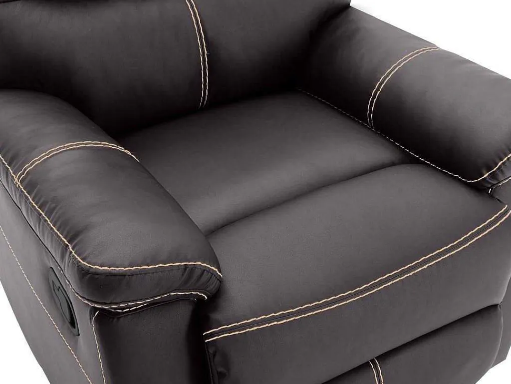 Fauteuil Van Bruine Kunstleer Canby-Vente-unique Online