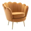 Fauteuil Van Fluweel Dandelion - Mosterdgeel - Van-PASCAL MORABITO Hot