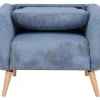 Fauteuil Van Stof Magelan - Lichtblauw-Vente-unique