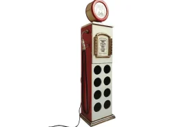 Flessenrek Met Lamp 8 Flessen - H.112 Cm - Wit - Pomp Links - Drive-In-OZAIA Hot