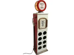Flessenrek Met Lamp 8 Flessen - H.112 Cm - Wit - Pomp Links - Drive-In-OZAIA Hot